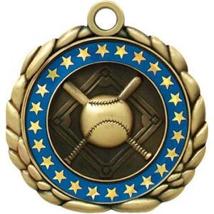 Vibraprint® Baseball Quali-Craft Medallion (2-1/2")