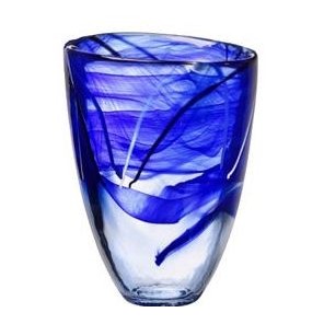 Contrast Blue Vase