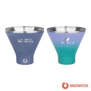 Snowfox 8 oz. Shimmer Finish Vacuum Insulated Martini Cup