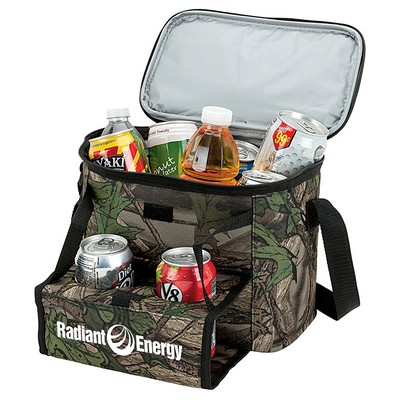 Huntwood Camo 12-Can Cooler