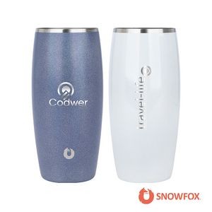 Snowfox 18 oz. Shimmer Series Vacuum Insulated Beer Tumbler