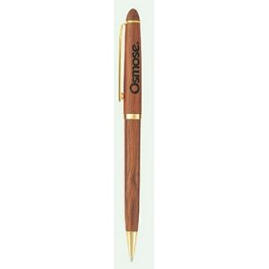 Woodhaven Genuine Rosewood Slim Ballpoint Pen