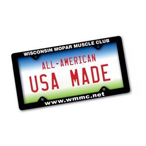USA Universal License Plate Frames