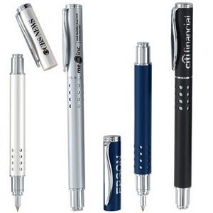 Elite 2 Cap Off Rollerball Pen w/ Chrome Plated Accent