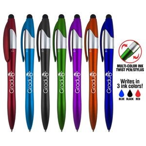 Weston 3 Color Ink Pen w/Stylus