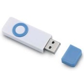 Pod USB Flash Drive w/Key Chain (128 MB)