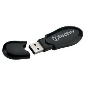 Curvy 3.0 Flash Drive w/Key Chain (128 GB)