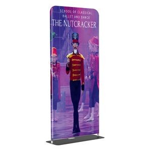 Tension Fabric Banner Stand with 48" x 90" Banner