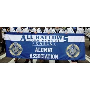 Parade Banner 3' x 10' Dye Sublimated Polyester