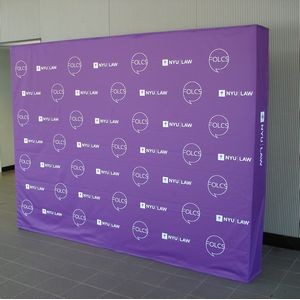 8' x 10' Pop-Up Banner Backdrop Display