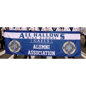 Parade Banner 3' x 8' Dye Sublimated Polyester