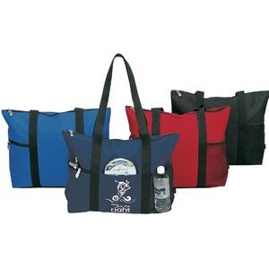 Deluxe Zipper Travel Tote Bag