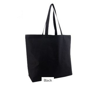Jumbo 12oz Cotton Gusseted Tote
