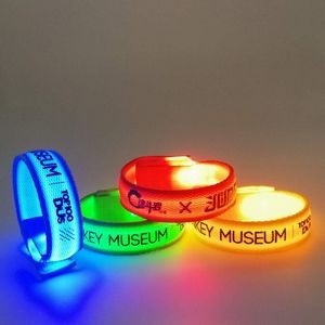Custom LED Glowing Wrist Band