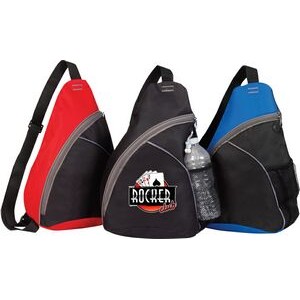 Zipper Sport Sling Backpack