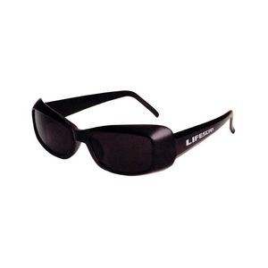 80's Matte black sunglasses