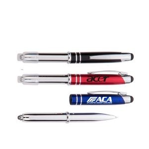 3-in-1 Executive Light Pen With Stylus