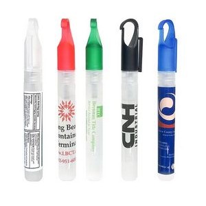 Carabiner Cap Pen Spray Hand Sanitizer