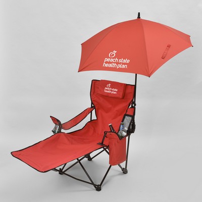 The Recliner Lounge Chair w/ Kite Umbrella