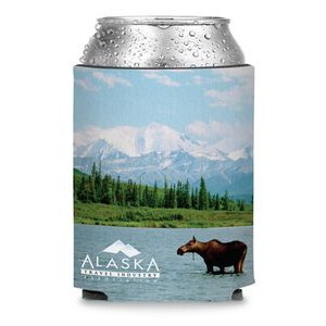 Collapsible Premium Foam Can Cooler w/ Full Color Sublimation