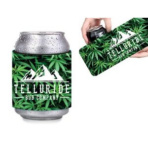 Slap n Wrap Neoprene Cannabis Beverage Insulator - Full Color Sublimation