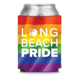 Rainbow Pride Collapsible Foam Can Cooler