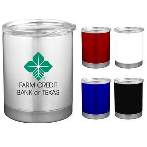 12 Oz. Stainless Steel Tumbler Cup w/Lid