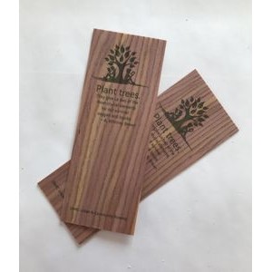 Ceder Wood Bookmark
