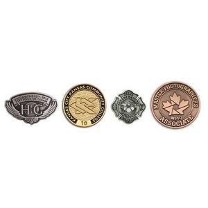 Custom Zinc Cast Lapel Pins (1 1/4")