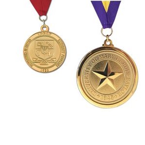 Custom Brass Die Struck Medal (2")