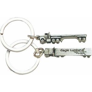 Flatbed Truck Key Tag & Key Ring