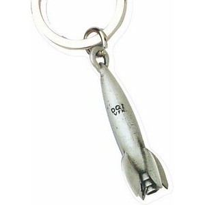 Rocket Key Tag & Key Ring