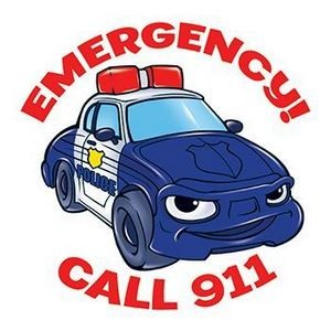 Emergency 911 Temporary Tattoo