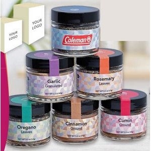 Cumin Spices & Herbs w/Glass Jar