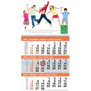 Custom 3-Month Logistics Wall Calendar (Digital)