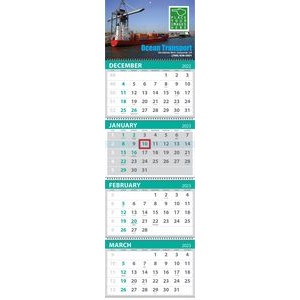 Custom 4-Month Commercial Wall Calendar (Offset)