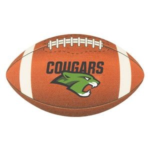 Full Color Process 60 Point Football Pulp Board Coaster