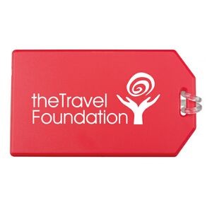 Standard Luggage Tag w/ Attached Strap