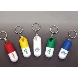 Key Chain Pill Container