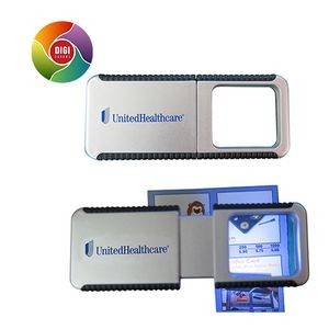 Sliding Magnifier Card w/LED light