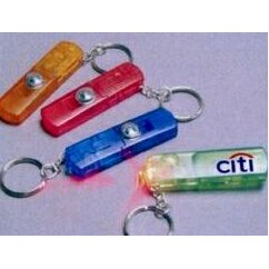 LED Whistle w/Key Chain