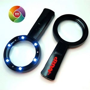 Magnifier w/6 LED Lights
