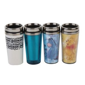 16 Oz. Stainless Steel Lined Tumbler