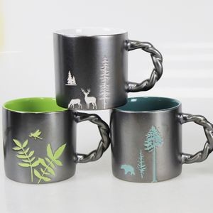 15oz Metallic Ceramic Mug