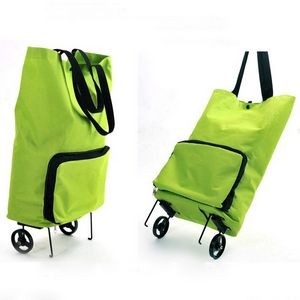 Foldable Shopping Bag with Wheels