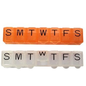 Seven Day Strip Pill Box / Pill Case