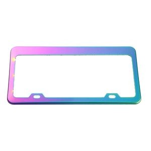 Iridescent License Plate Frame