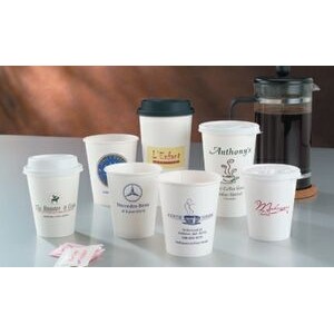 4 Oz. White Hot Paper Cups (ink Imprinted)