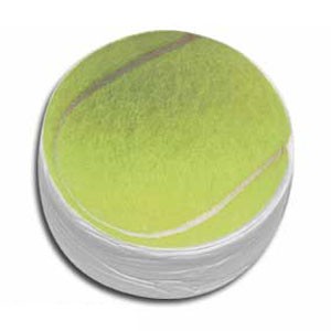 Compressed Tennis Ball Shape 100% Cotton T-Shirt