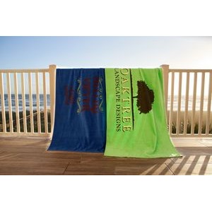 MaxxColor Luxury Beach Towel ( 35" x 70" )